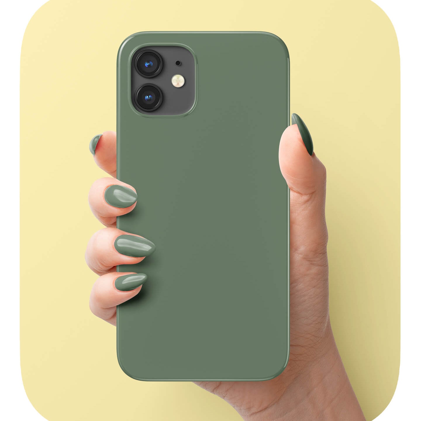 Cute Girls Plain Colour Phone Case - Casetful