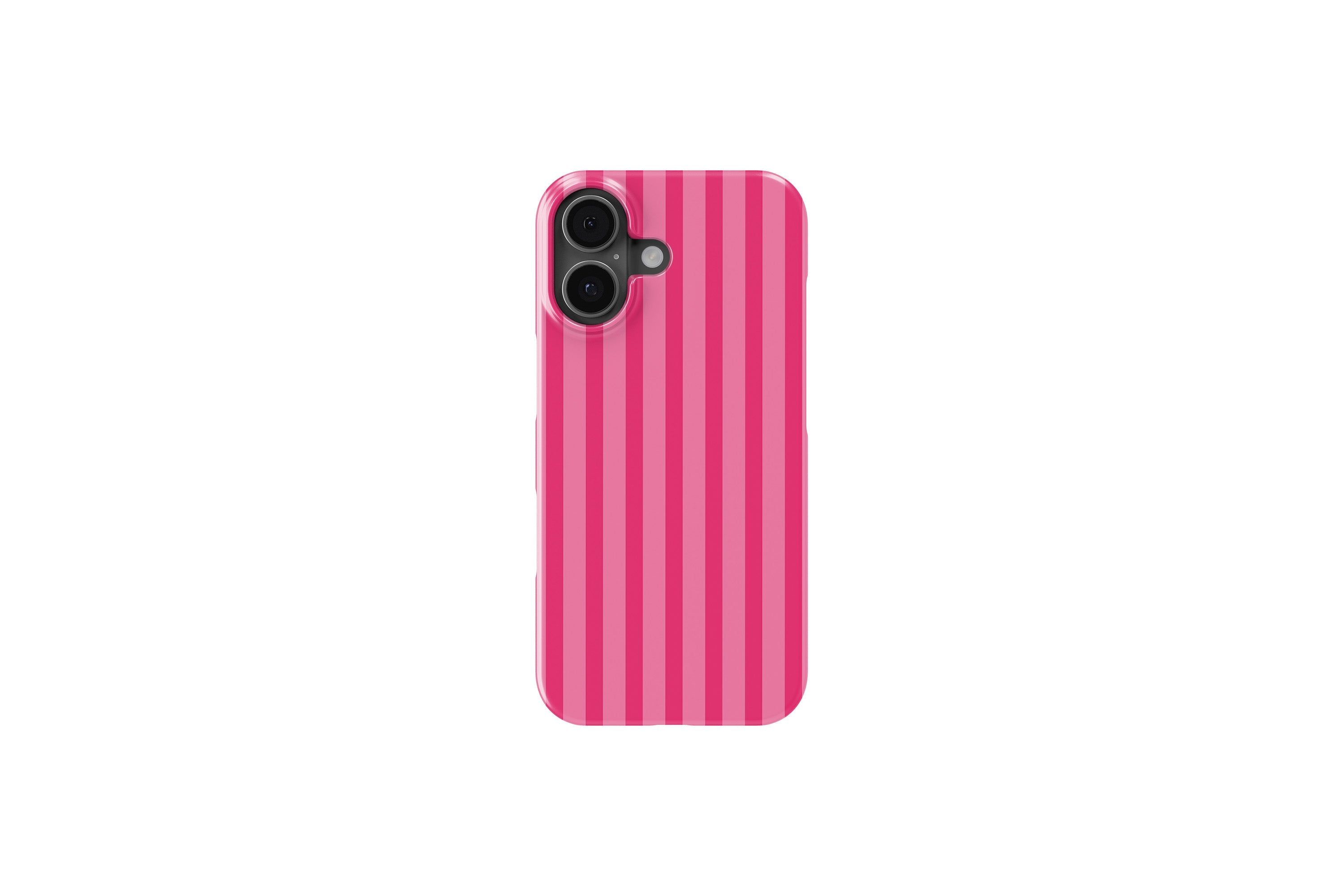 Front view of Candy Stripe case showing stripe design
