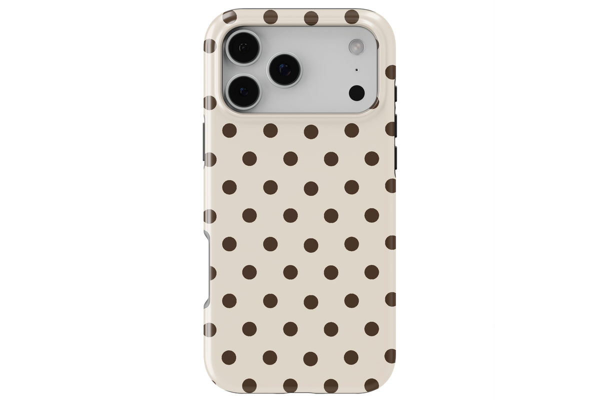 Cream Spot MagTough magnetic phone case compatible with MagSafe charging