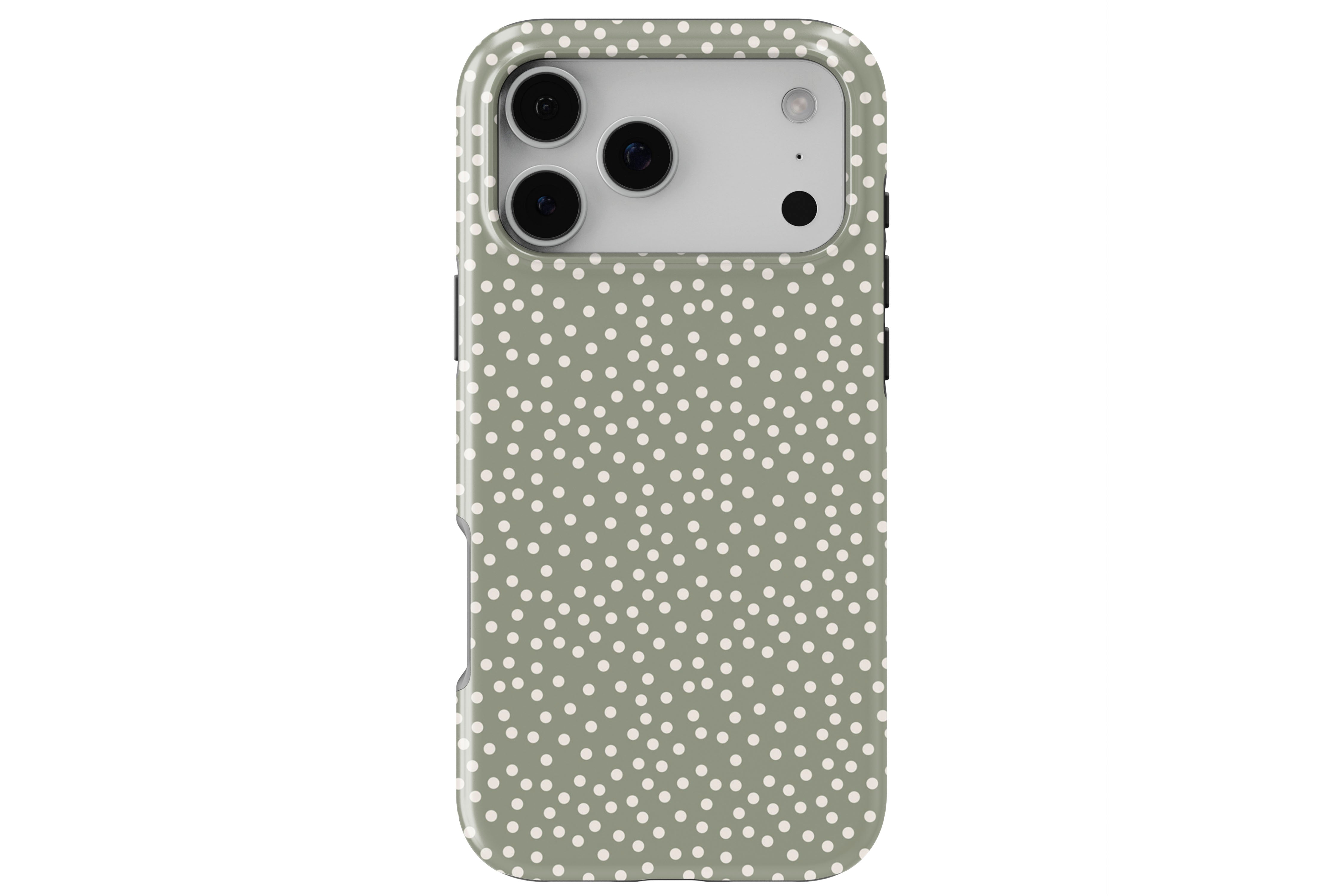 Green Dots magnetic tough case for iPhone