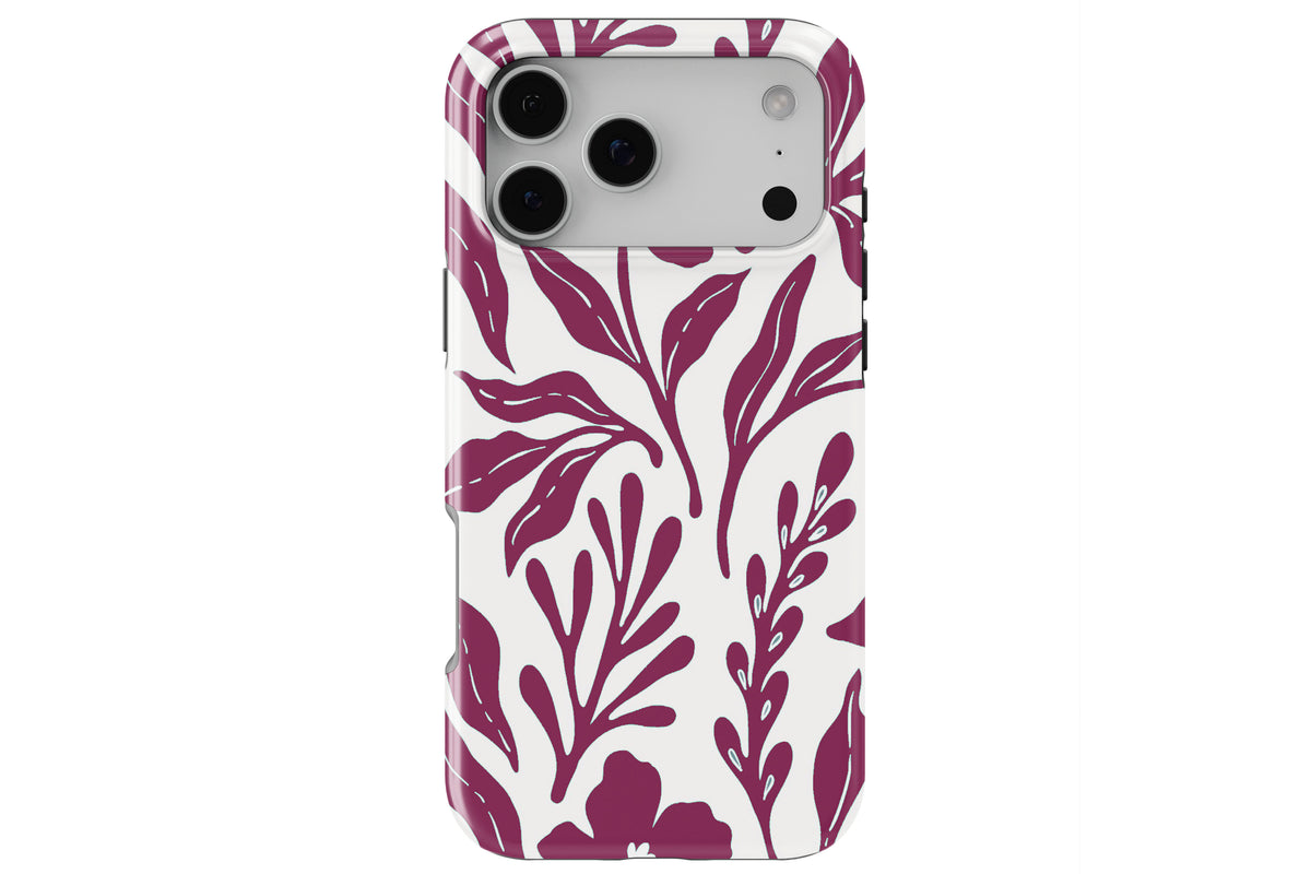 Matisse (Burgundy) MagTough magnetic phone case compatible with MagSafe charging
