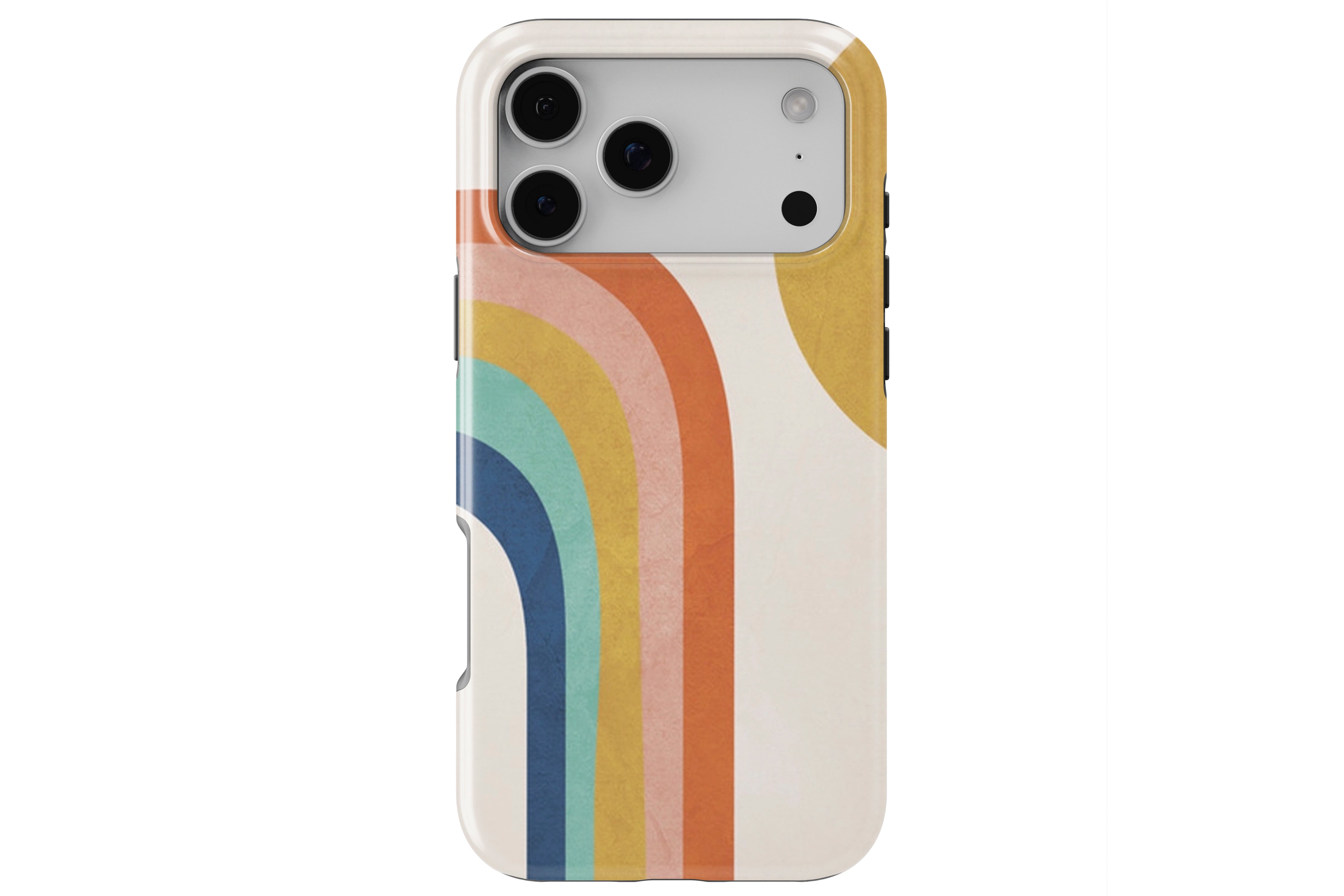 Rainbow Sun magnetic tough case for iPhone