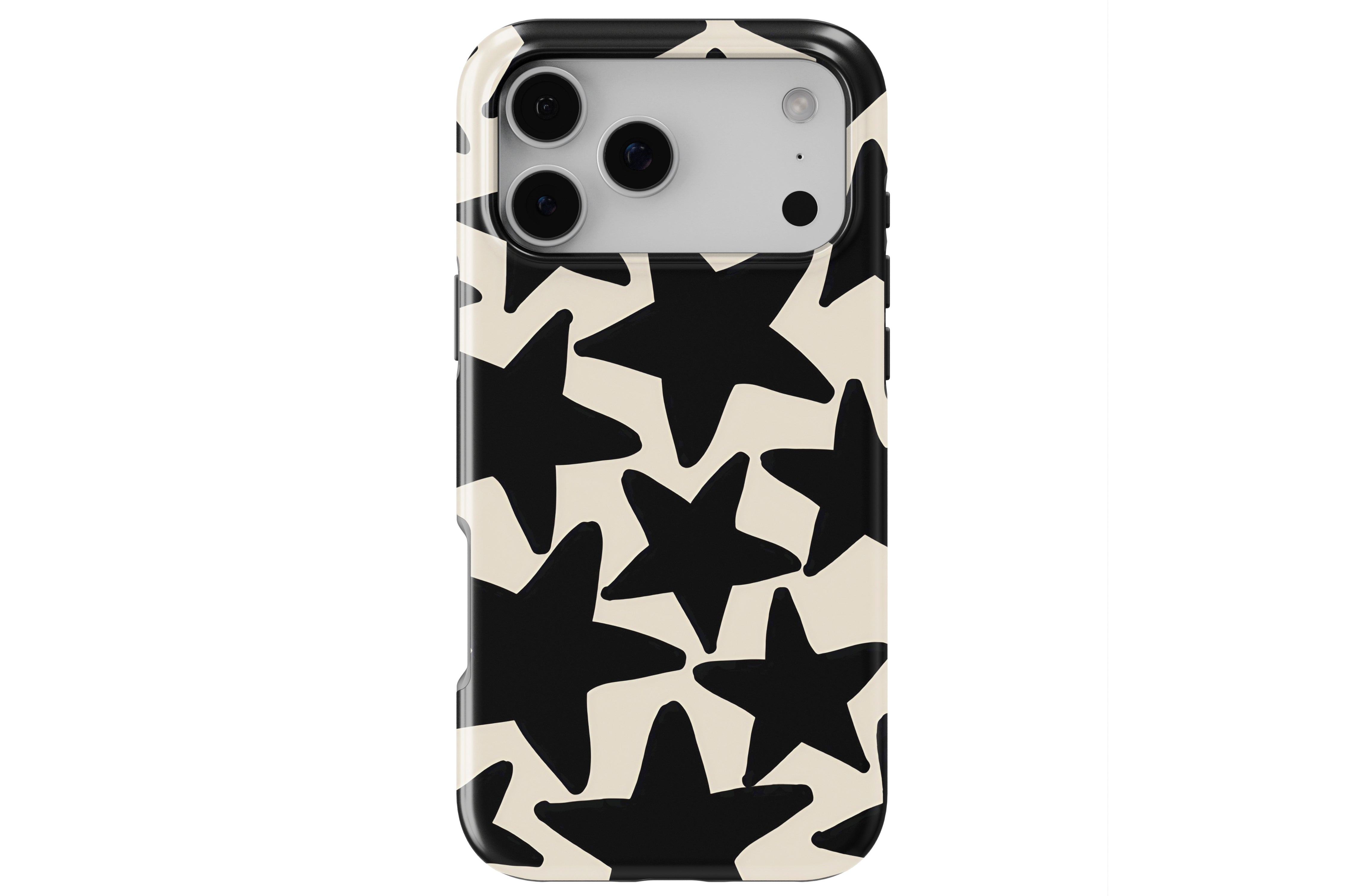 Stars Black magnetic tough case for iPhone