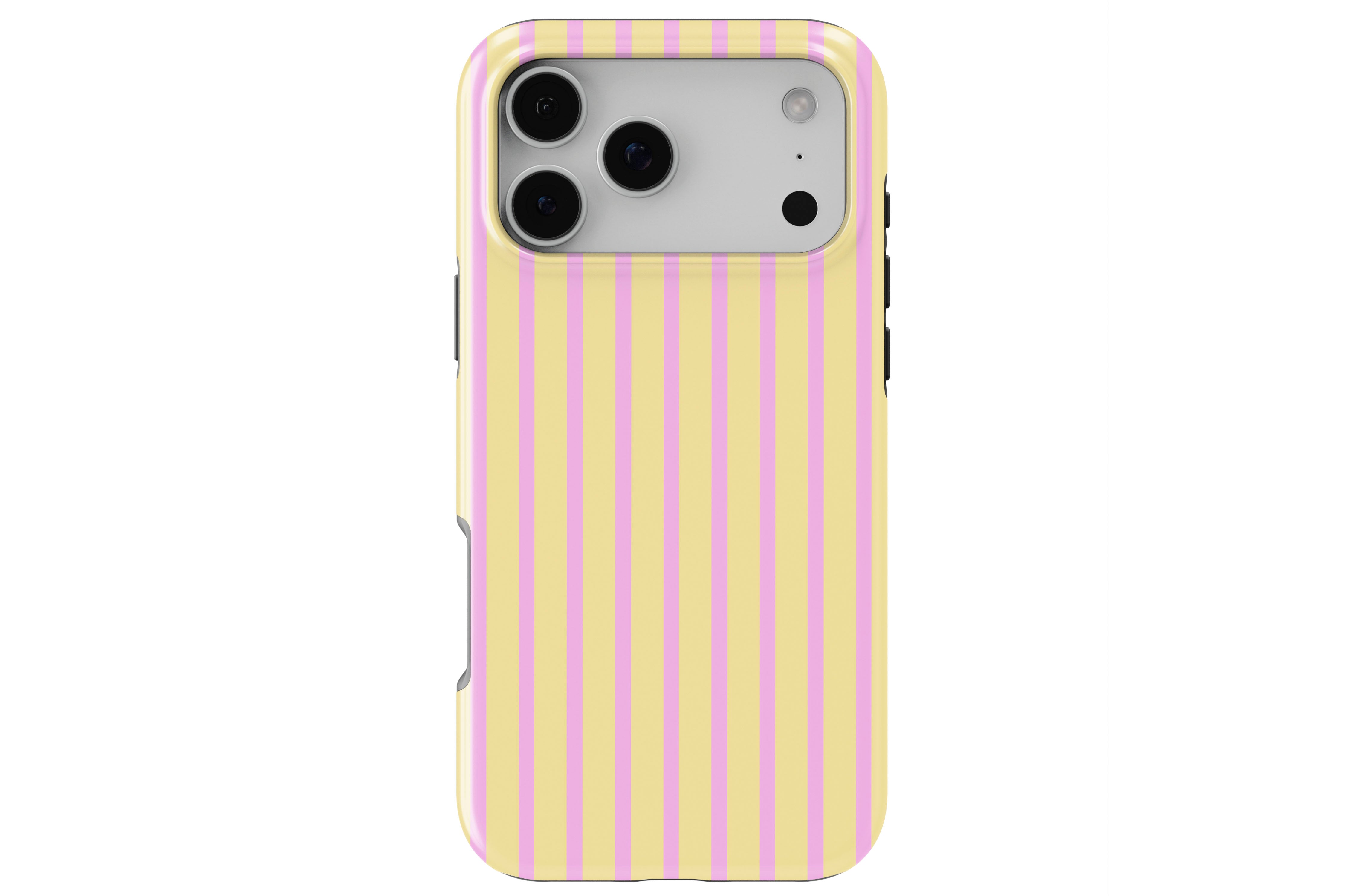 Stripes (Lemonade) magnetic tough case for iPhone