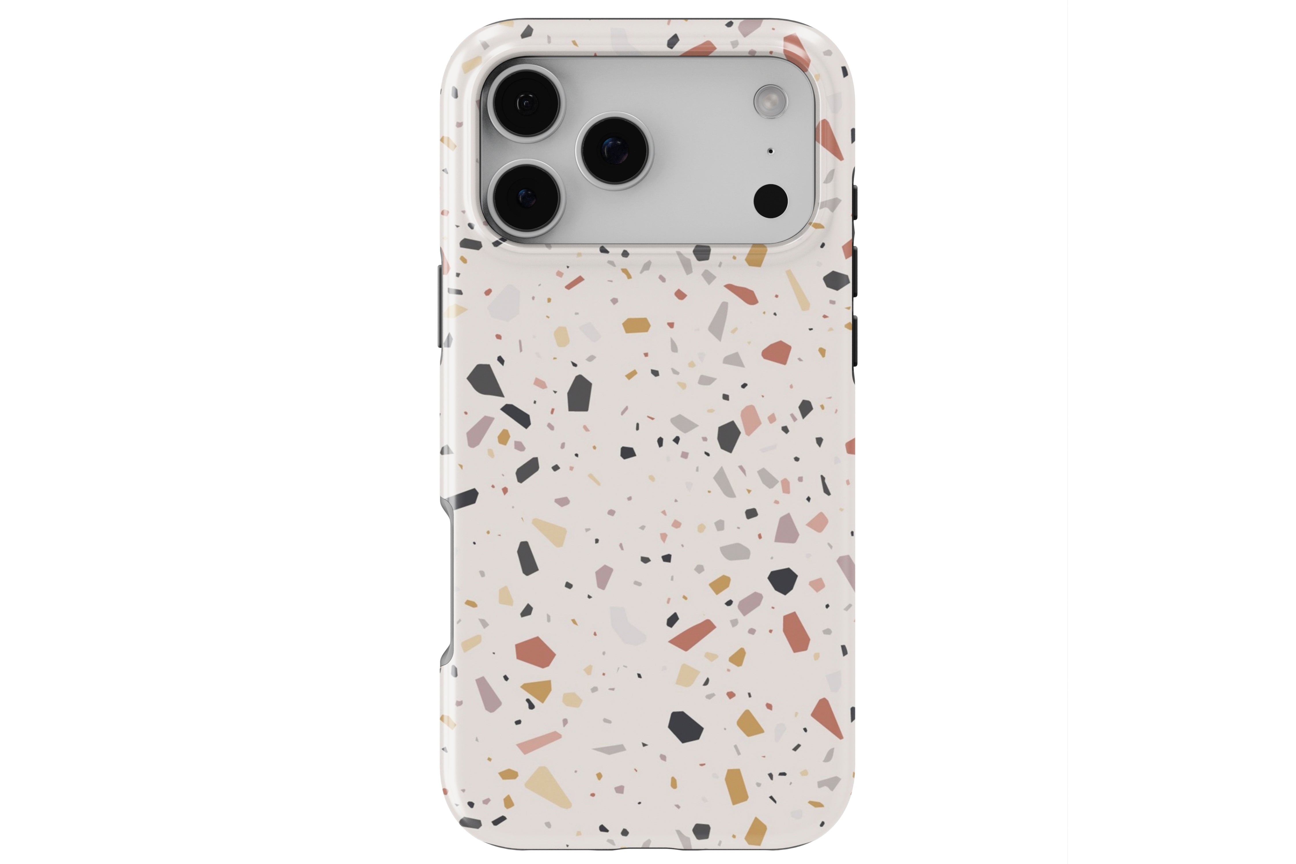 Terrazzo Nude Print magnetic tough case for iPhone