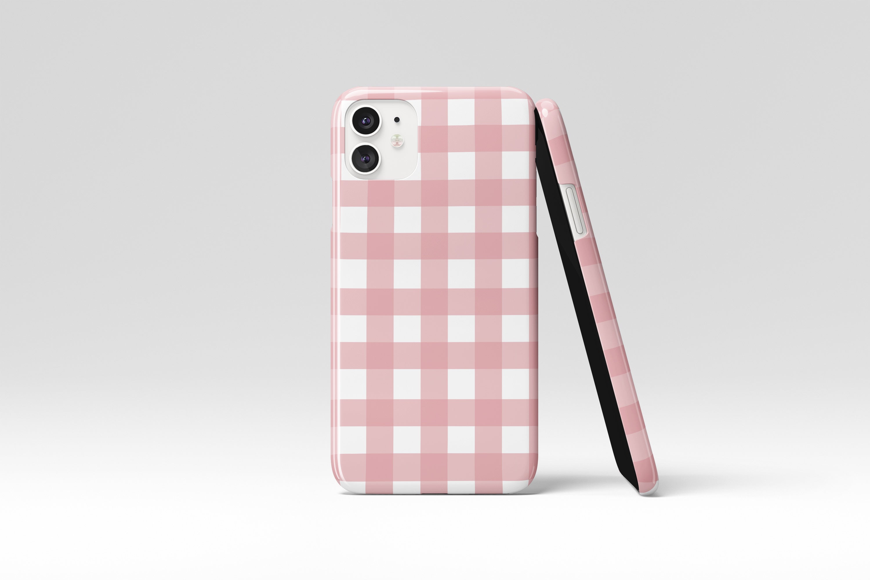 Pink Plaid Mobile Phone Cases - Casetful