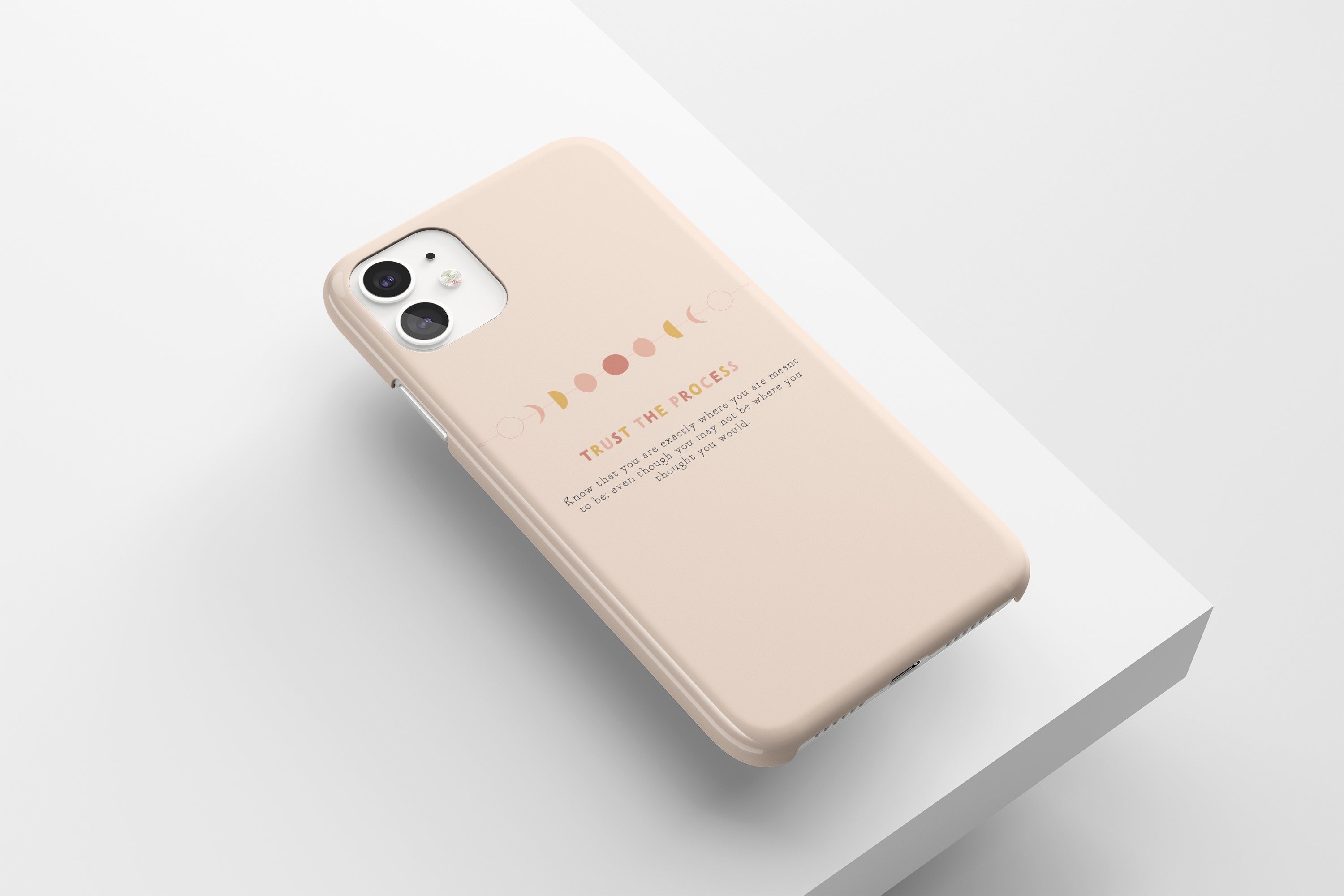 Trust The Process Mobile Phone Cases - Casetful