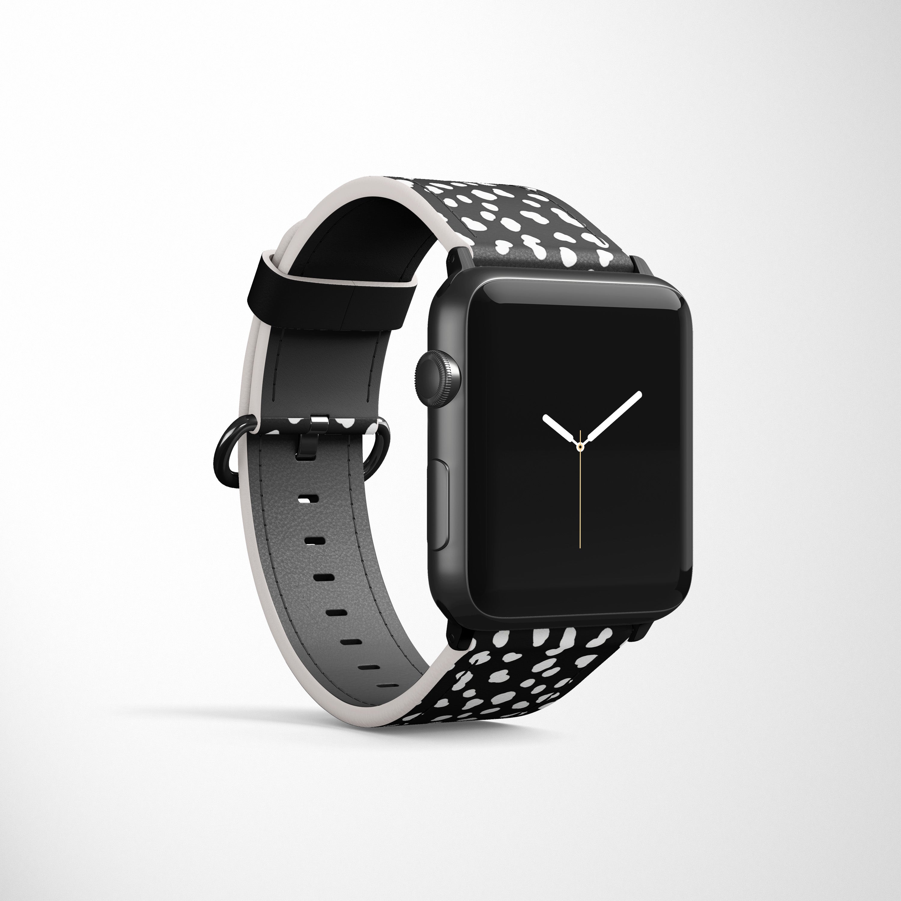 Dots (Black) Apple Watch Strap Apple Watch Straps - Casetful