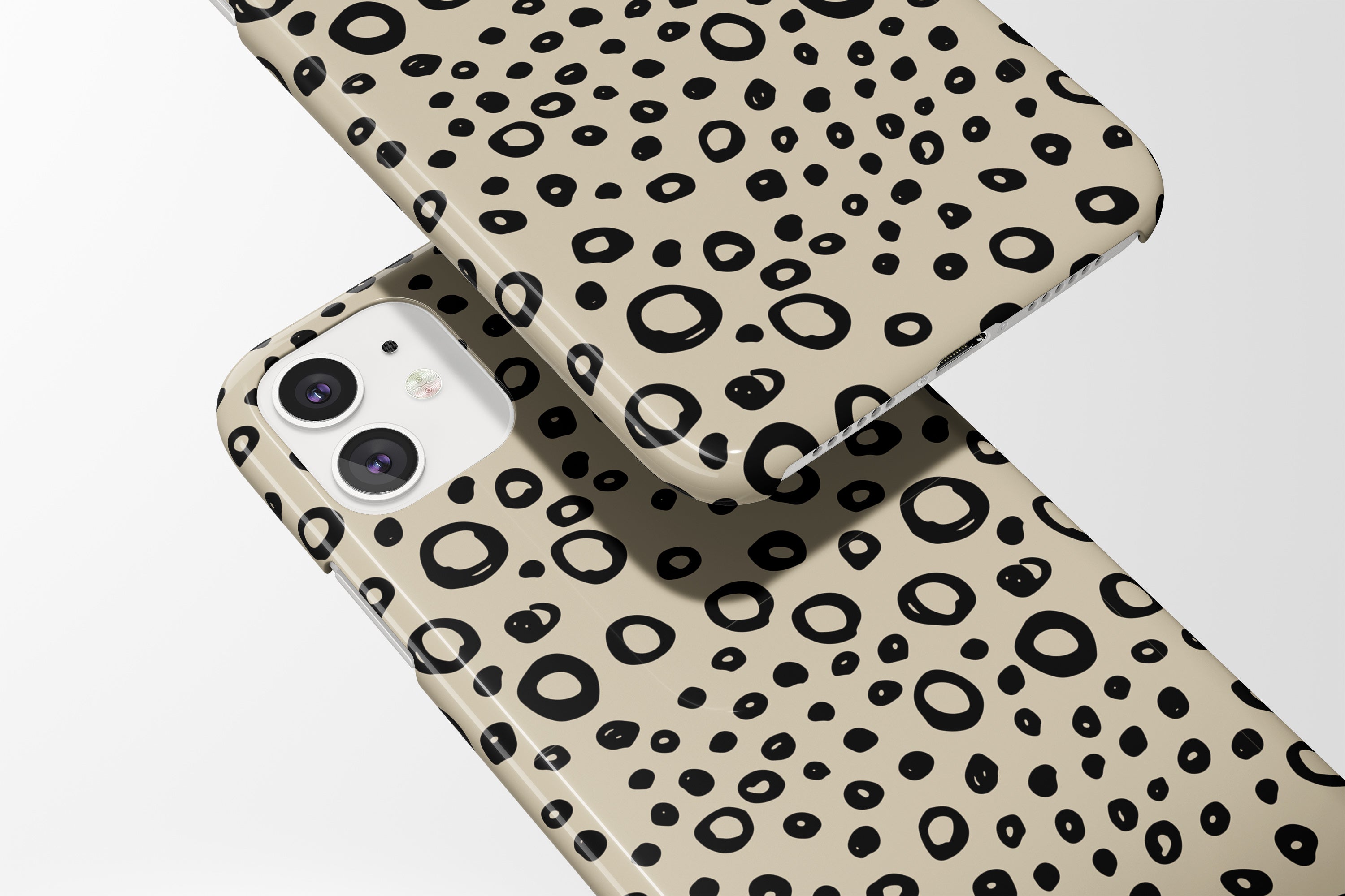 Painted Dots (Nude) Mobile Phone Cases - Casetful