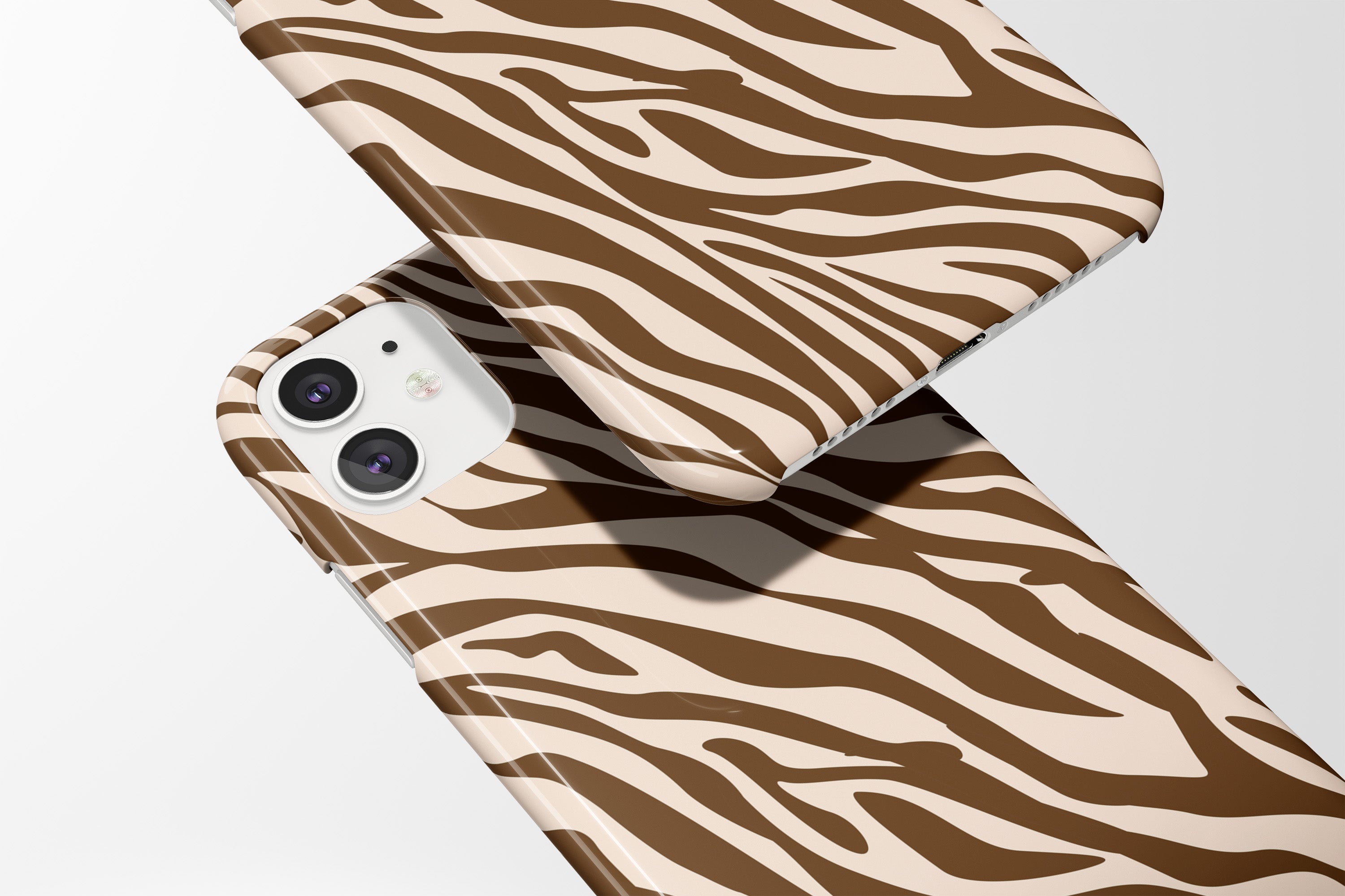 Nude Zebra Mobile Phone Cases - Casetful