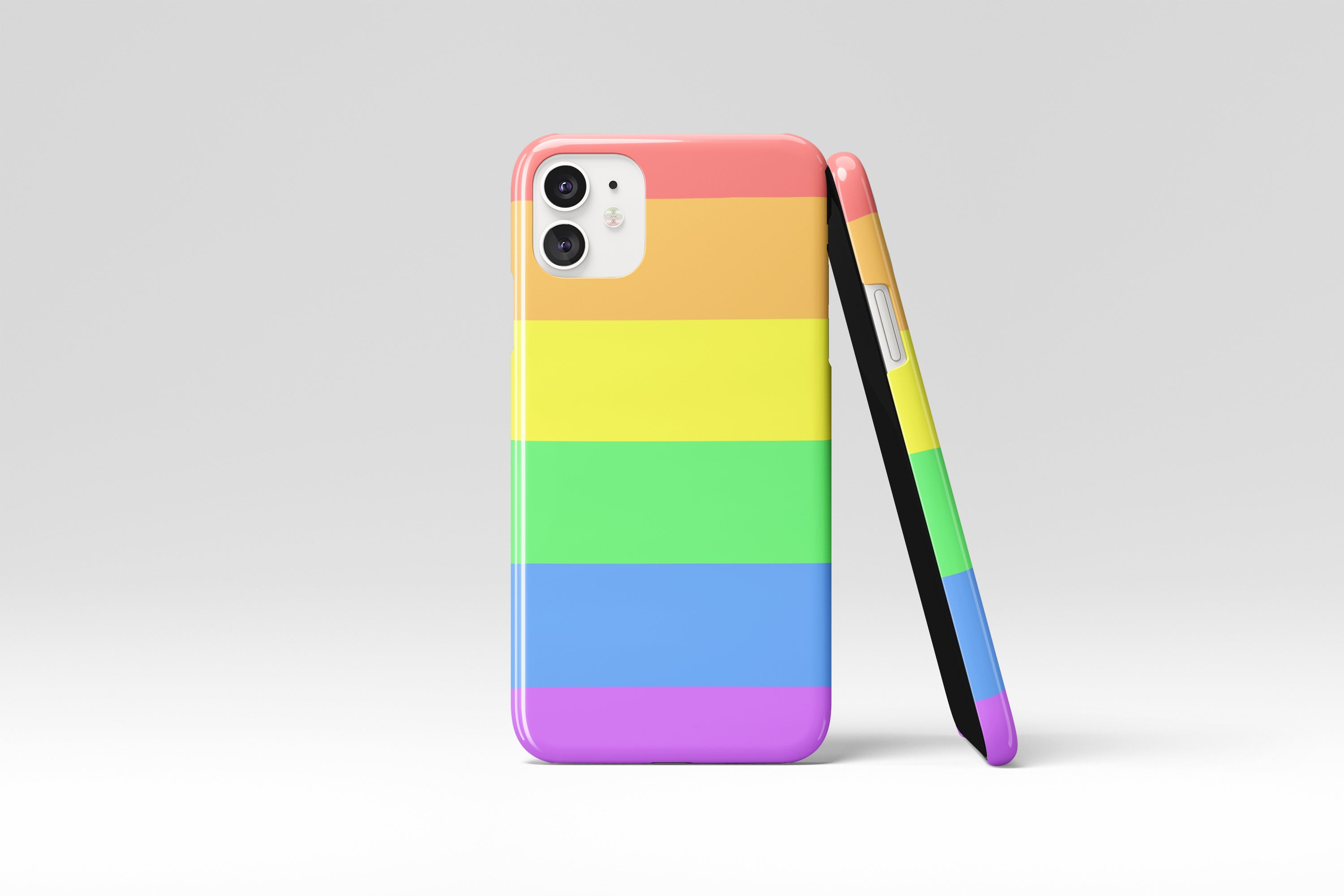 Pastel Rainbow Mobile Phone Cases - Casetful