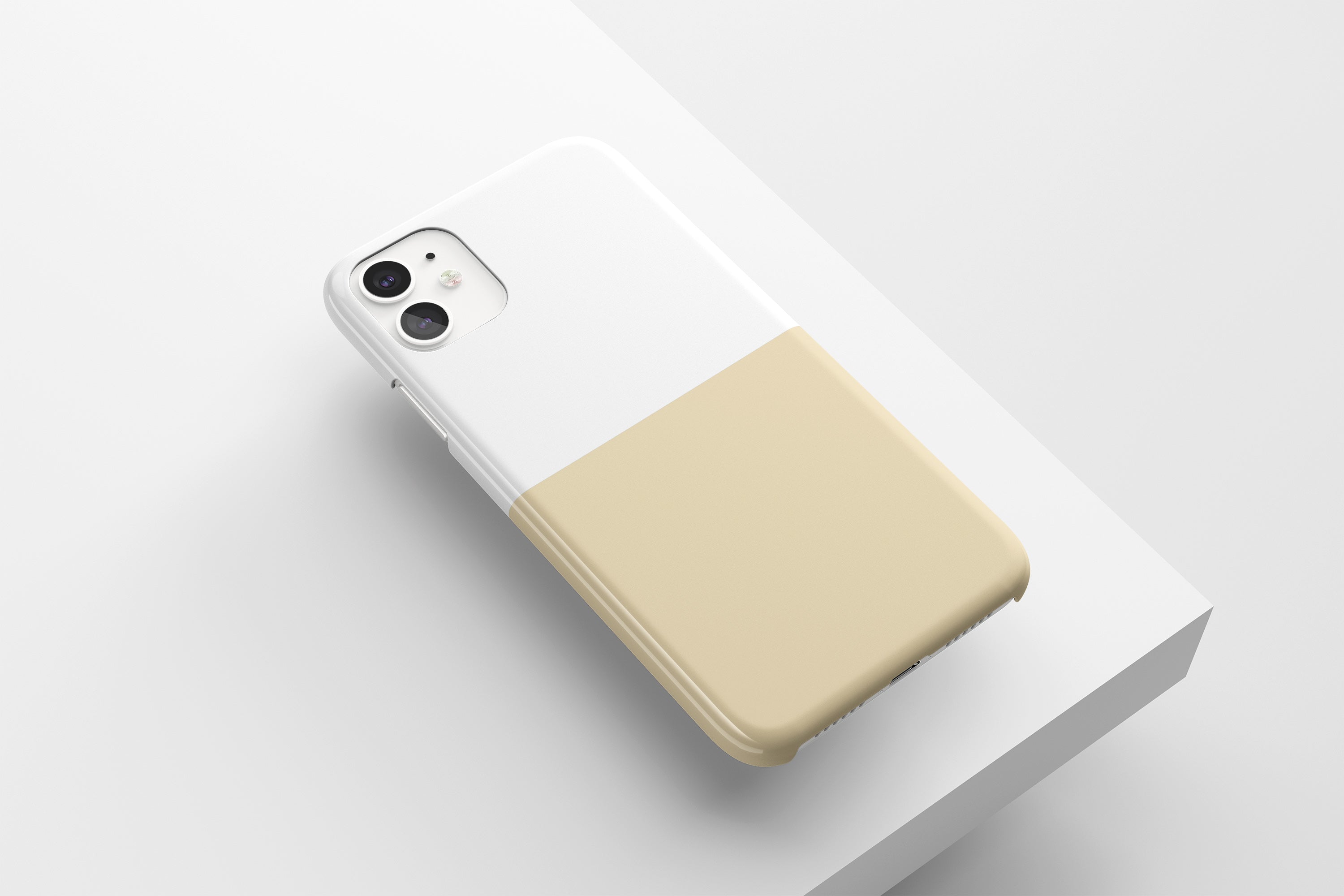 Cream x White Mobile Phone Cases - Casetful