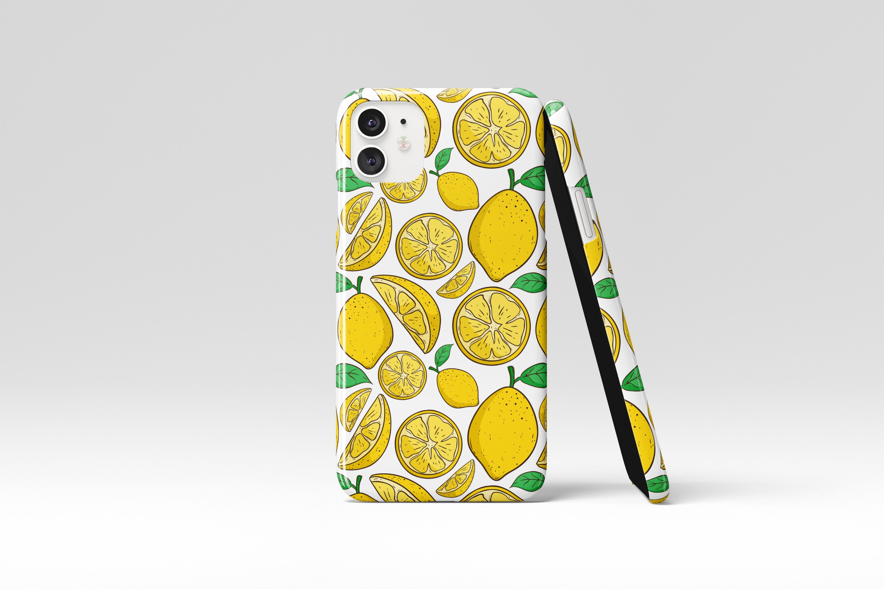 Lemon Print Mobile Phone Cases - Casetful