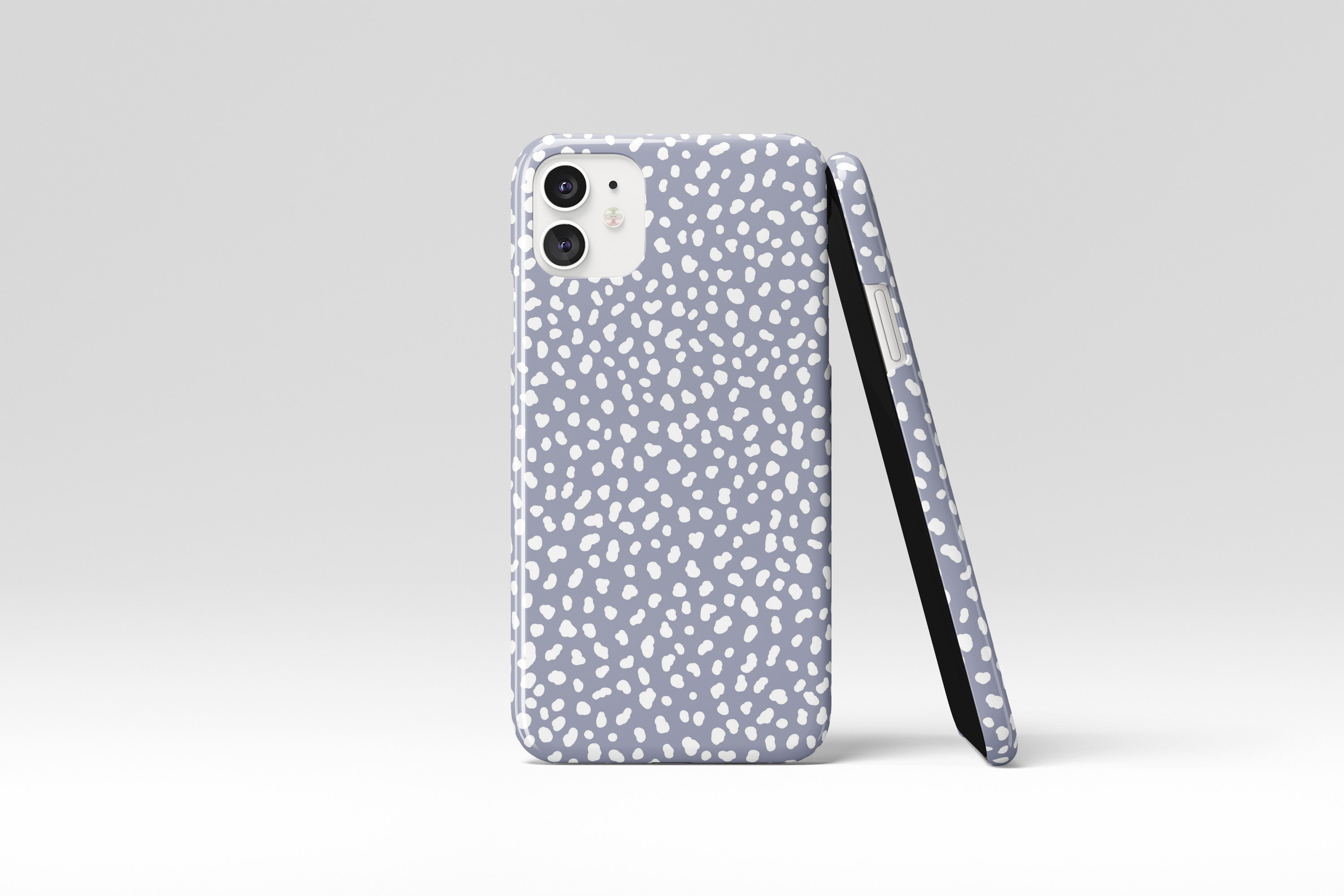 Dotty (Pastel Blue) Mobile Phone Cases - Casetful