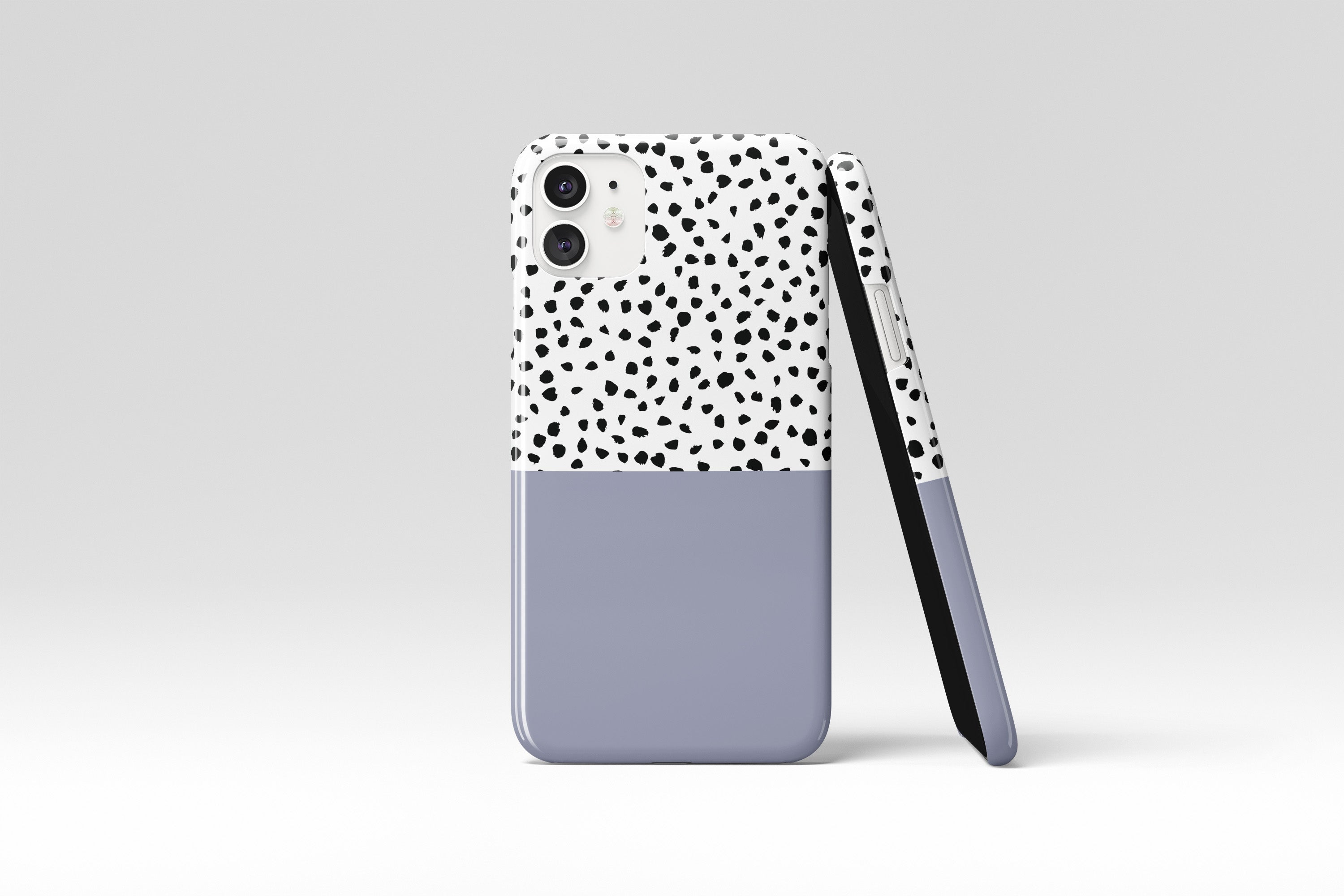 Geo Dots (Pastel Blue) Mobile Phone Cases - Casetful