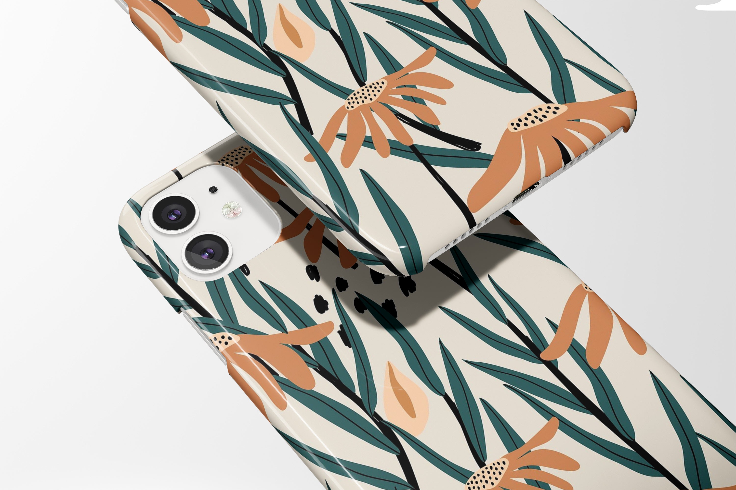 Flower Illustration Mobile Phone Cases - Casetful