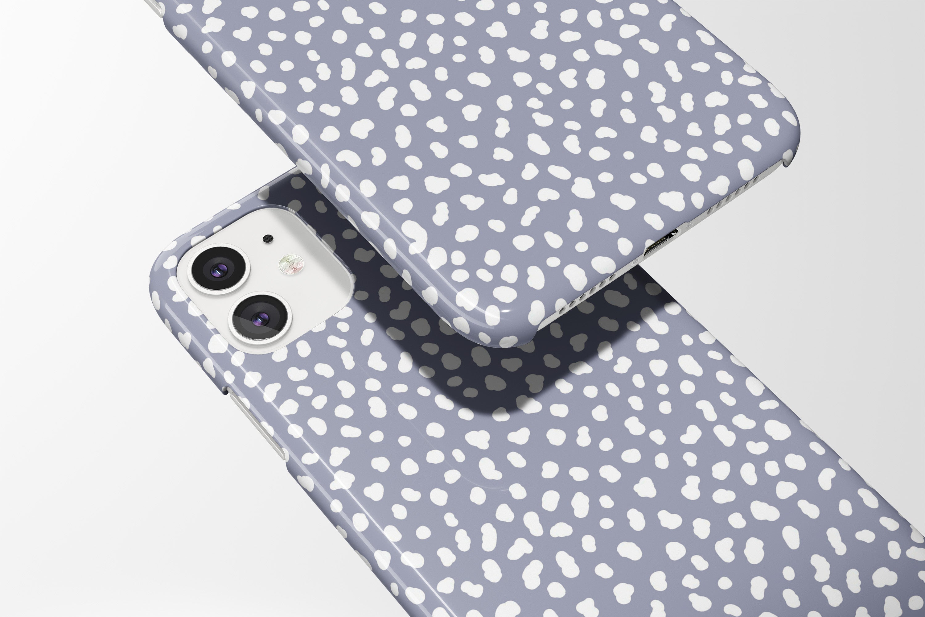 Dotty (Pastel Blue) Mobile Phone Cases - Casetful