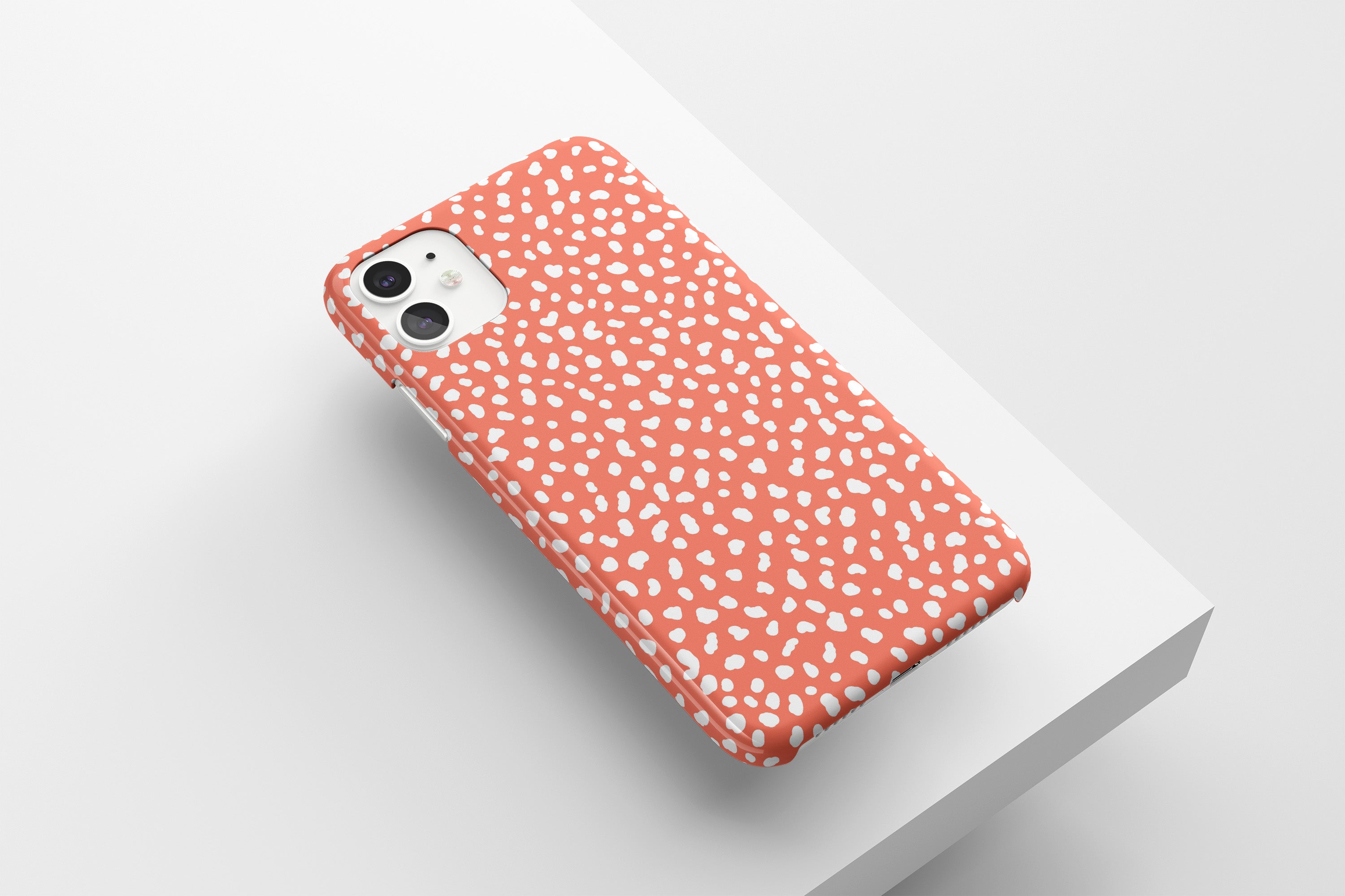 Dotty (Coral) Mobile Phone Cases - Casetful