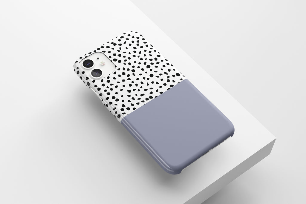 Geo Dots (Pastel Blue) Mobile Phone Cases - Casetful