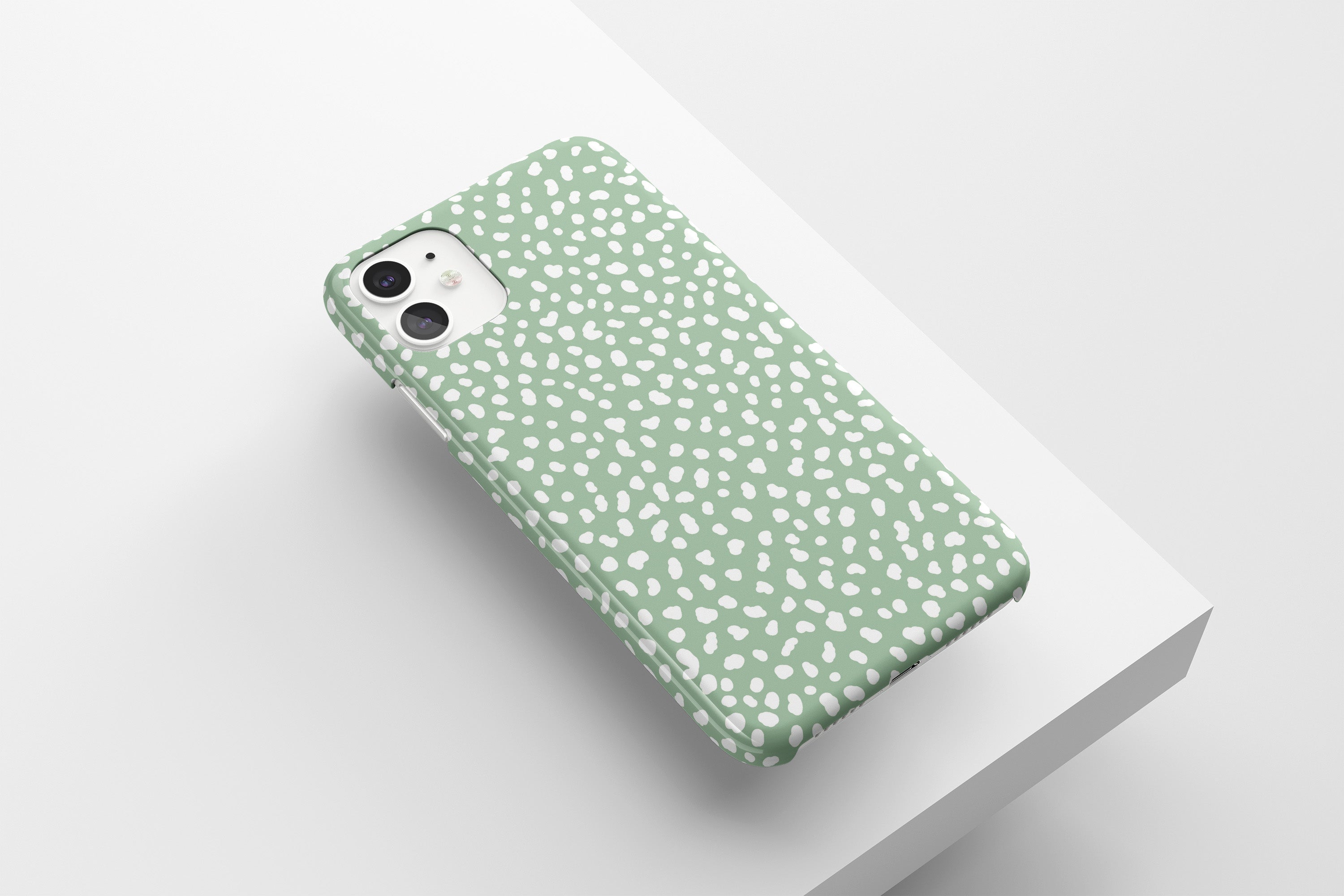 Dotty (Pastel Green) Mobile Phone Cases - Casetful