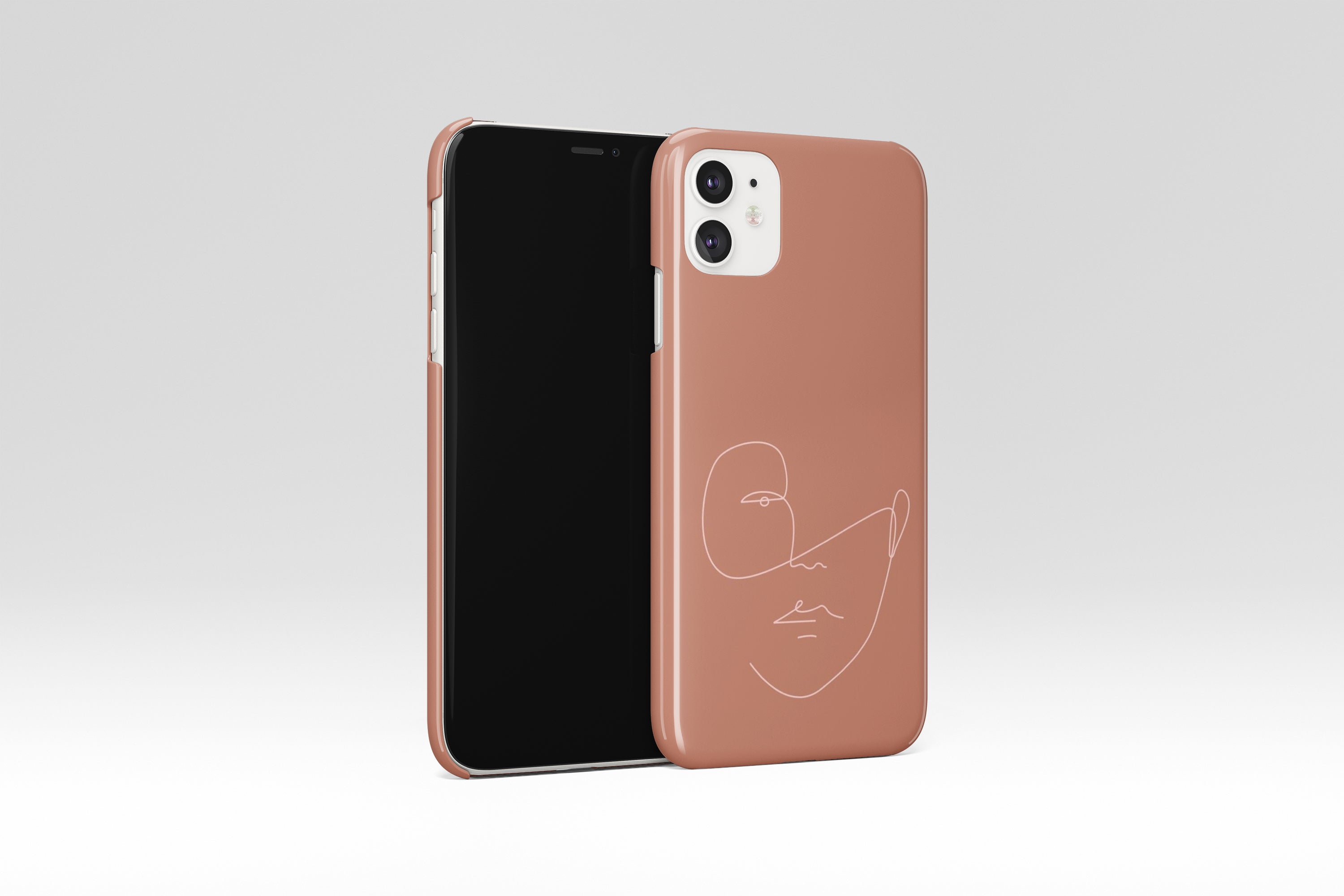 Minimal Face Mobile Phone Cases - Casetful