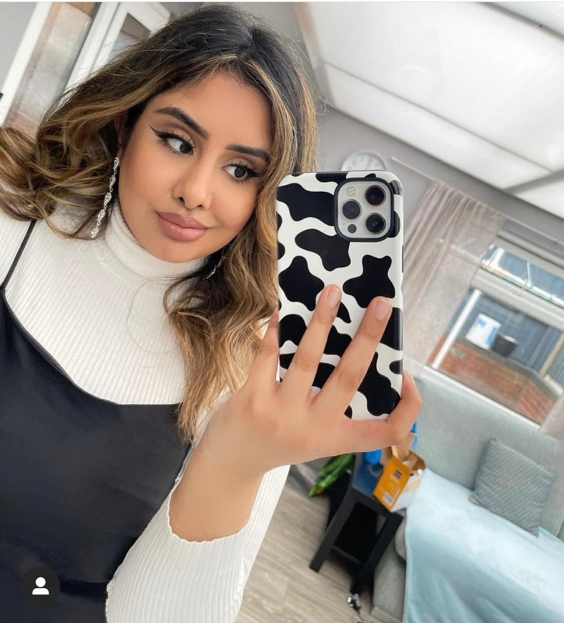 Instagram Cow Print Phone Cases for Girls - Casetful