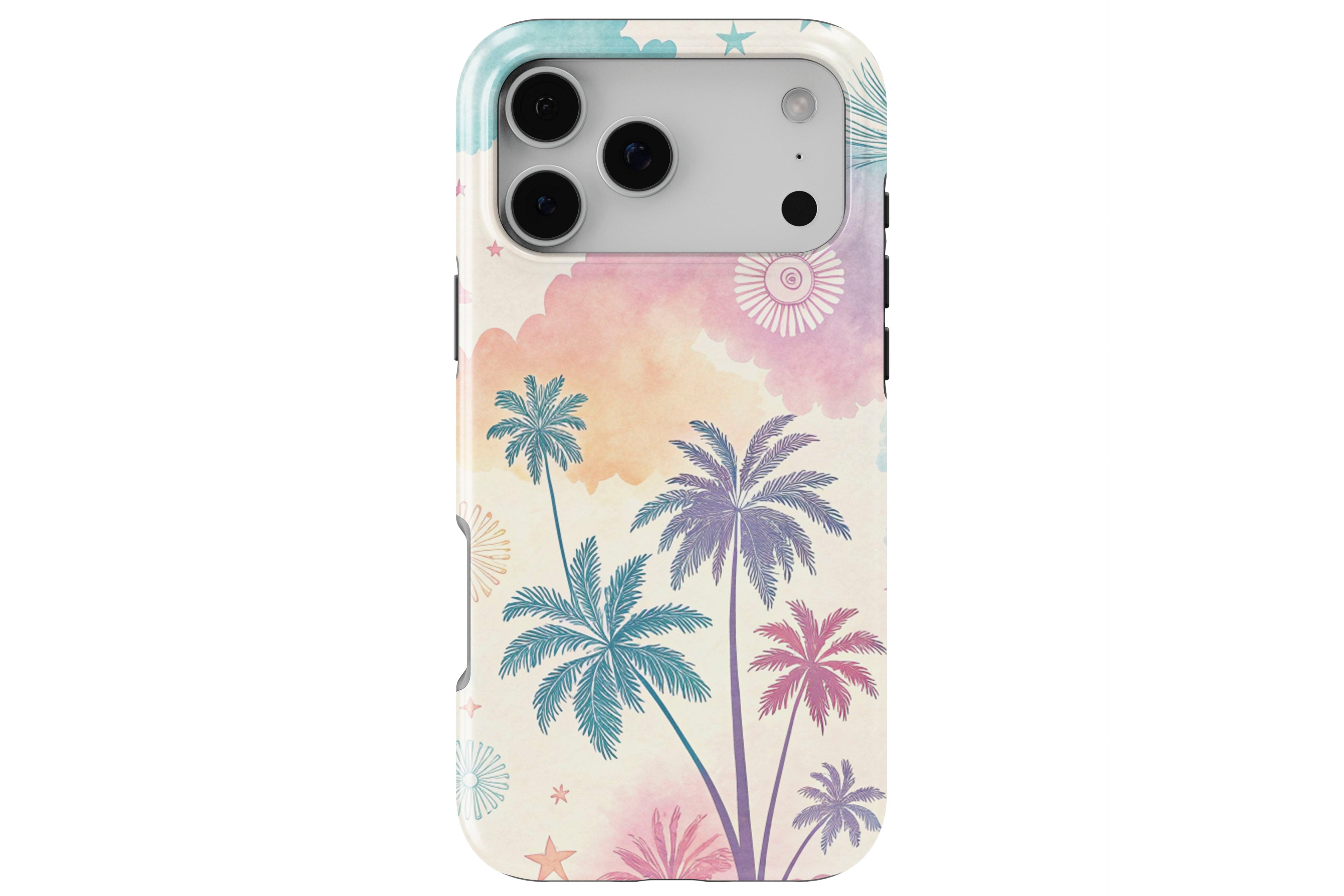 Abstract Palm magnetic tough case for iPhone