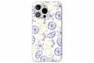 Front view of Amalfi Lemon case showing lemon print design