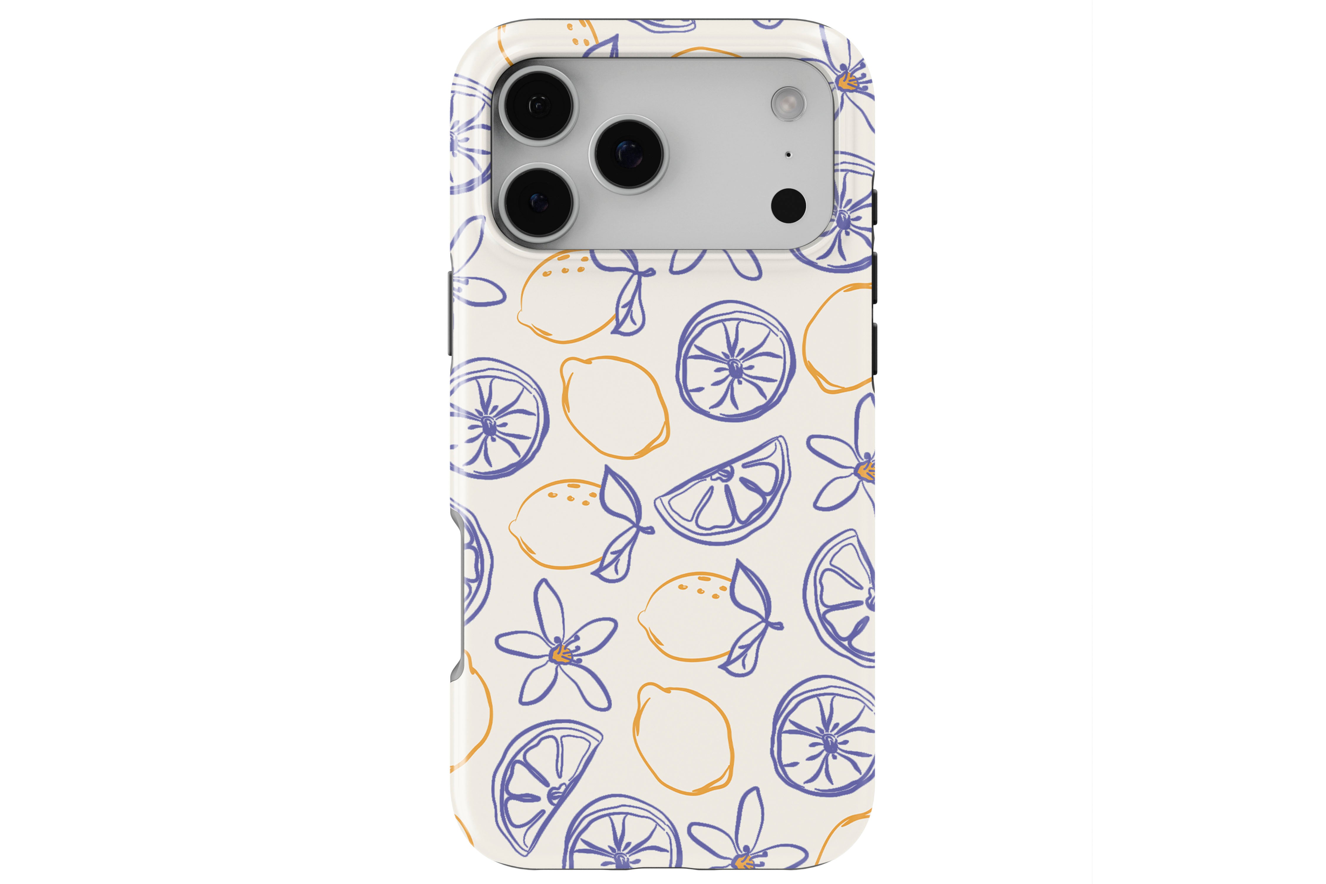 Amalfi Lemon magnetic tough case for iPhone