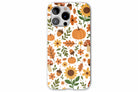 Front view of Autumn Meadow case showing autumn floral print design