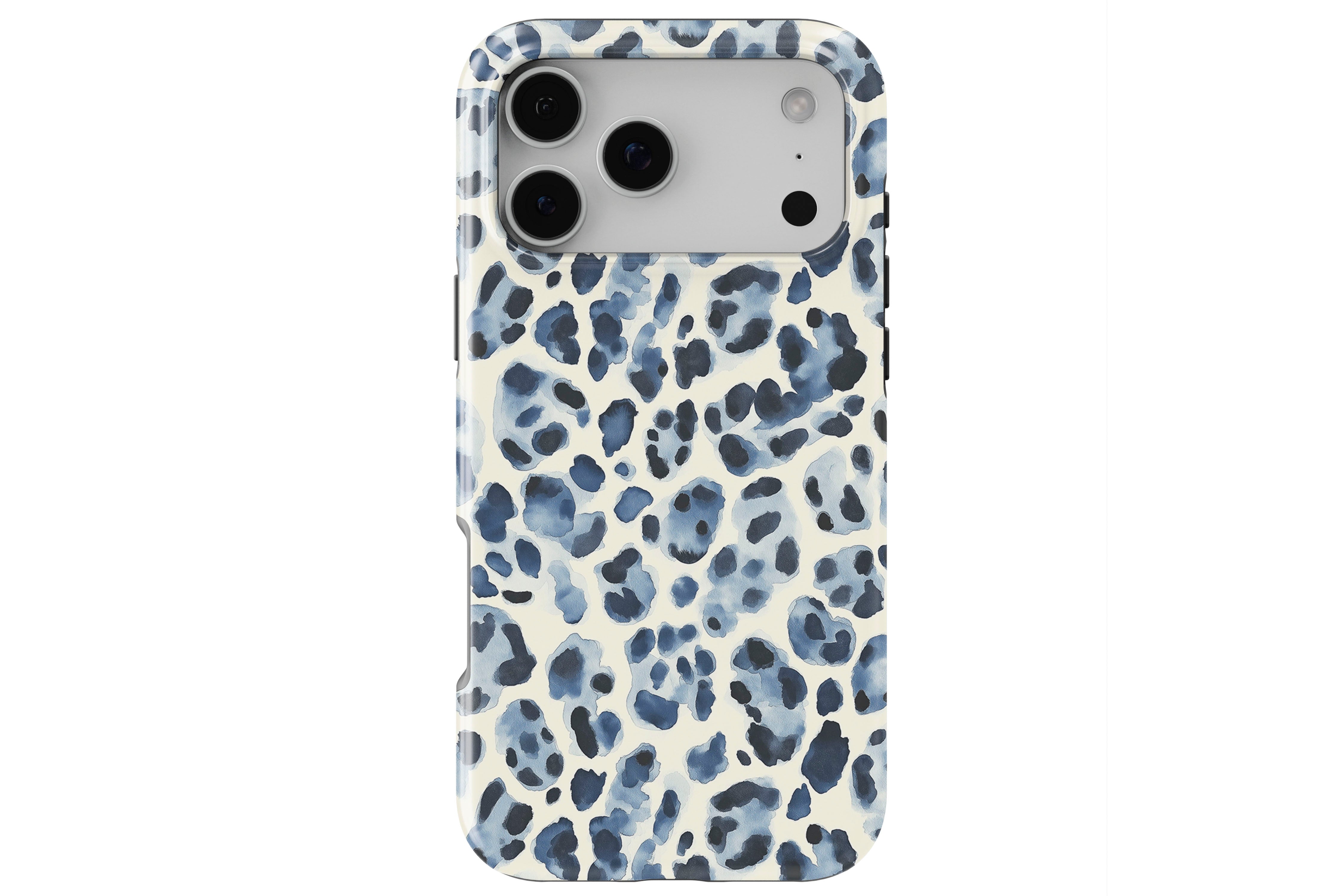 Blue Leopard magnetic tough case for iPhone