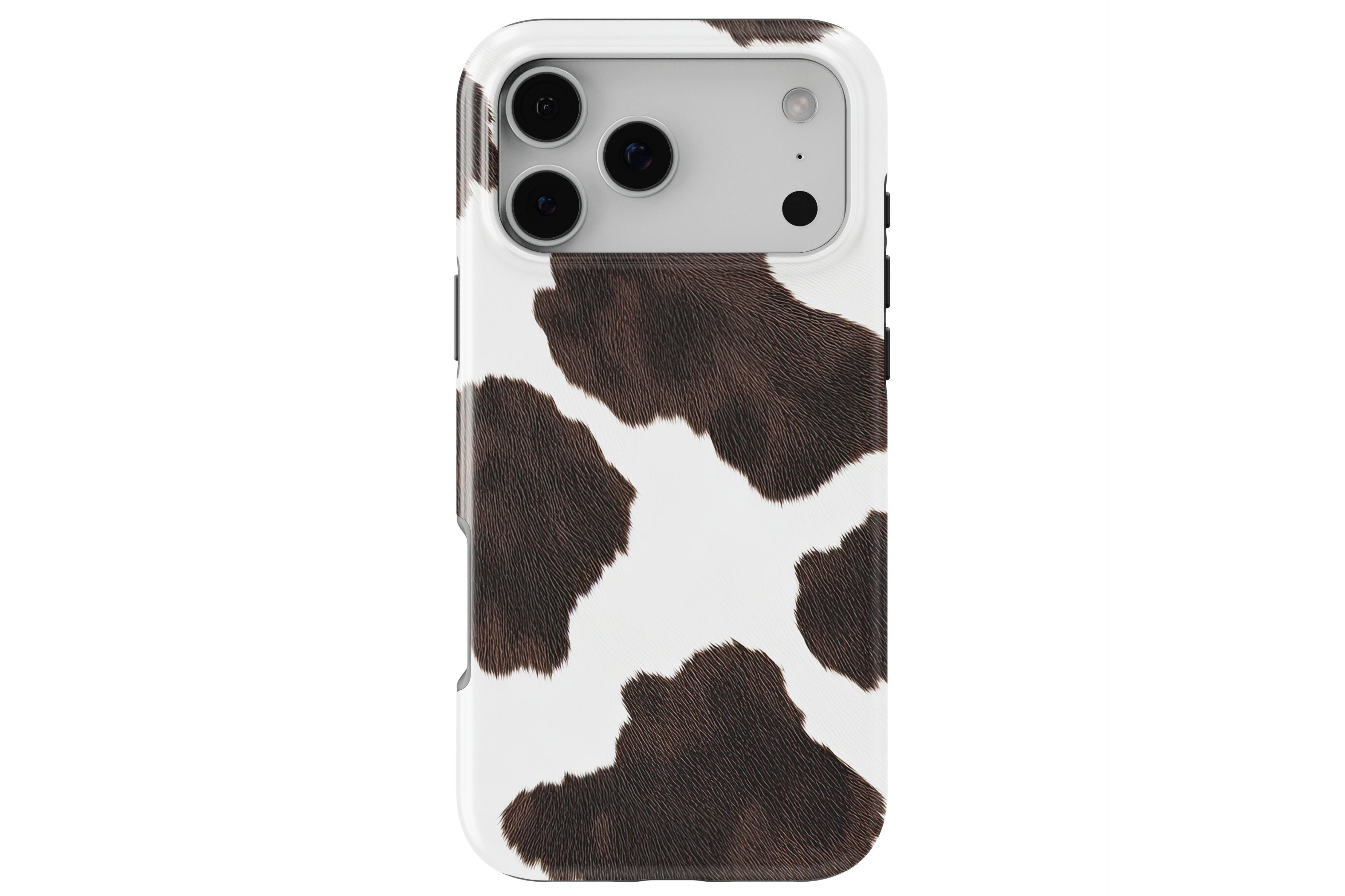 Cowhide magnetic tough case for iPhone