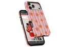 Side view of Daisy Chain magnetic tough case showing button cut-outs