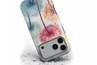Front view of Dandelion  Dream magnetic tough case showing floral design