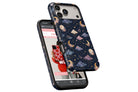 Side view of Dreamscape magnetic tough case showing button cut-outs