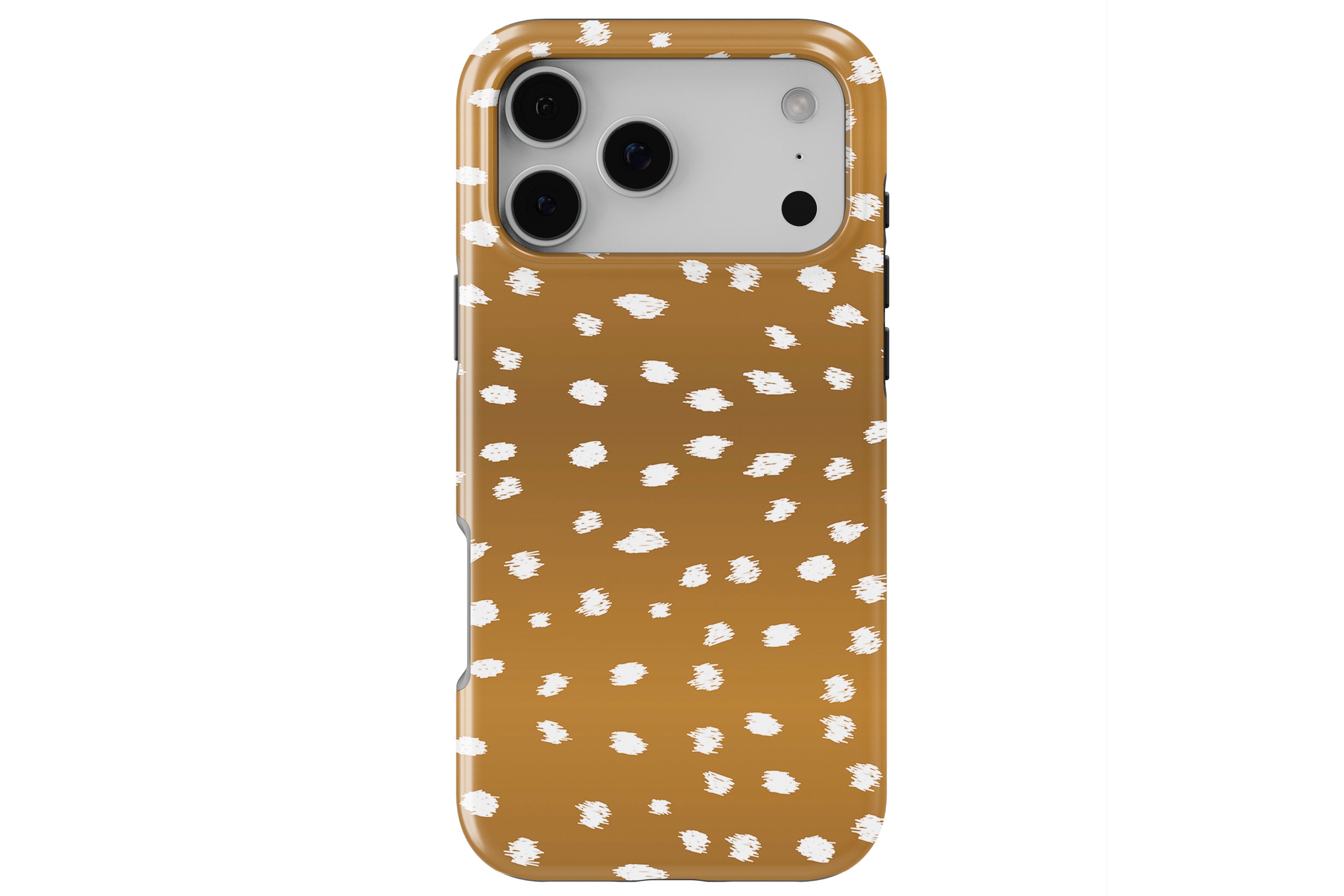 Freckled magnetic tough case for iPhone