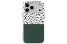 Geo Dots (Green) magnetic tough case for iPhone
