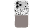Geo Dots (Latte) magnetic tough case for iPhone