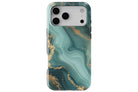Green Marble magnetic tough case for iPhone