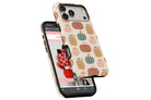 Side view of Harvest Pop magnetic tough case showing button cut-outs