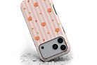 Front view of Hey There Pumpkin magnetic tough case showing pumpkin stripe print design