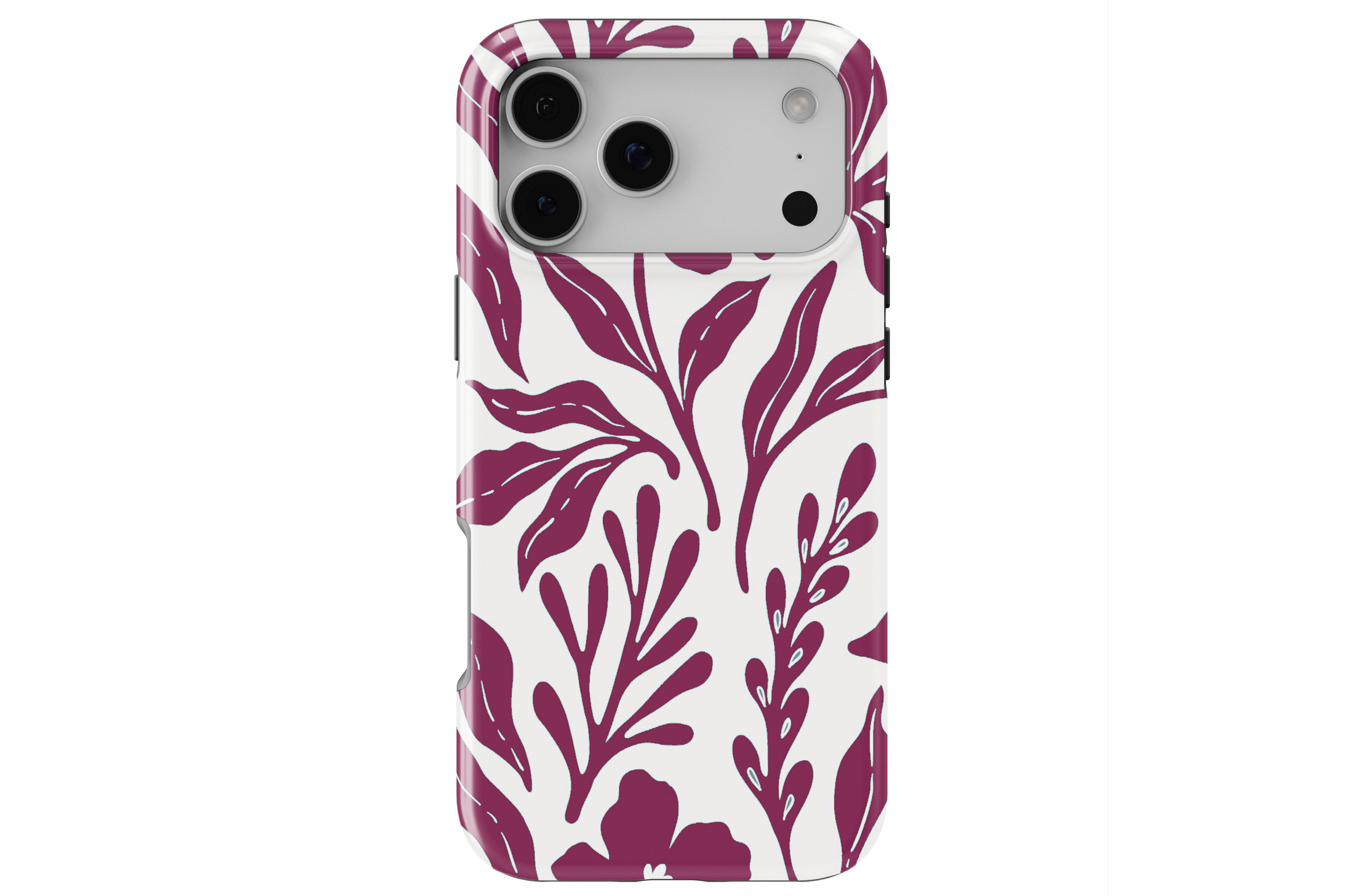 Matisse (Burgundy) MagTough magnetic phone case compatible with MagSafe charging