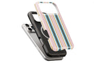Palm Springs magnetic case showing built-in magnetic ring compatible with MagSafe charging