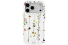 Flower Print magnetic tough case for iPhone