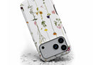Front view of Flower Print magnetic tough case showing floral design