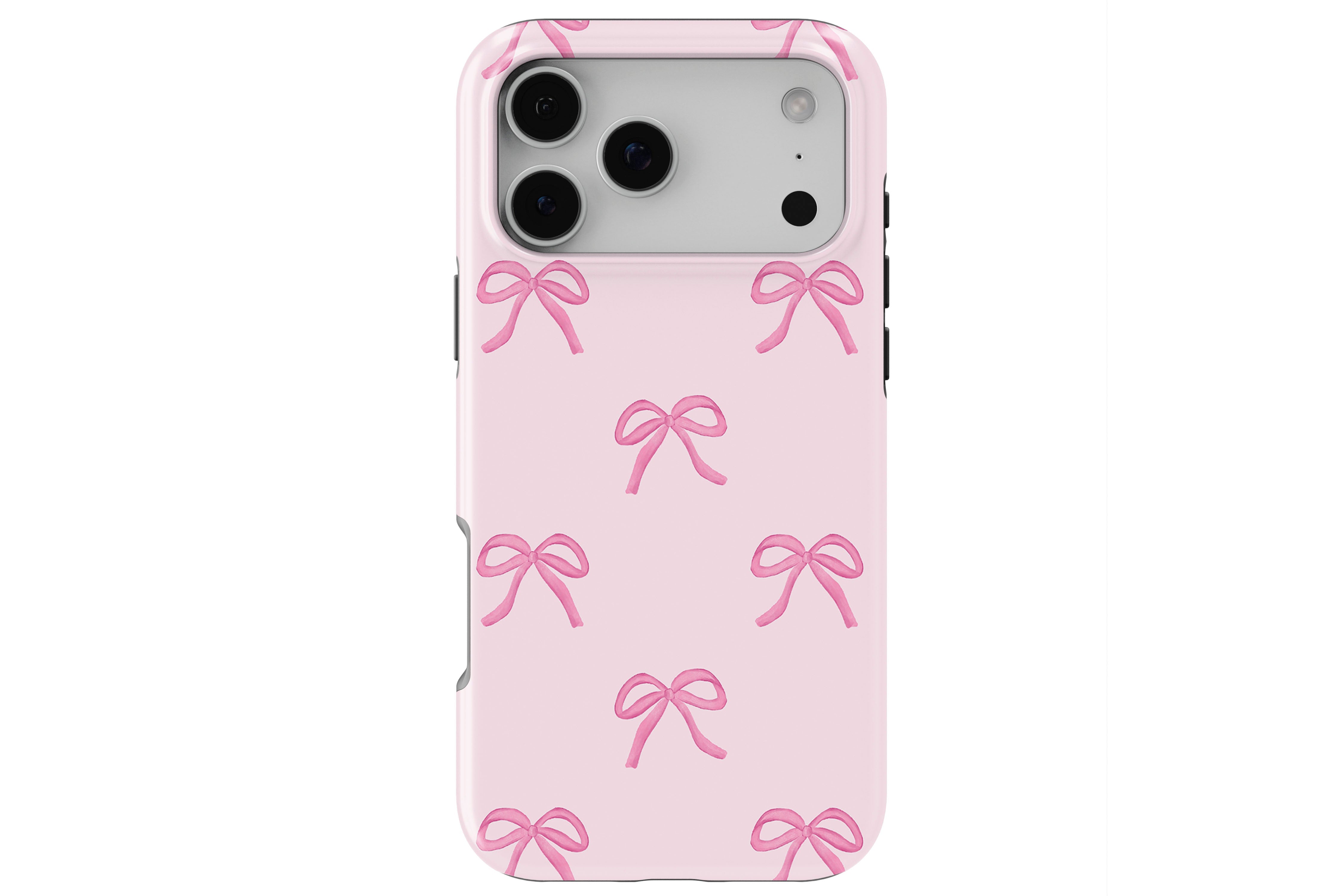 Pink Bows magnetic tough case for iPhone