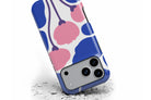 Front view of Poppy Art magnetic tough case showing floral print design