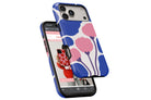 Side view of Poppy Art magnetic tough case showing button cut-outs