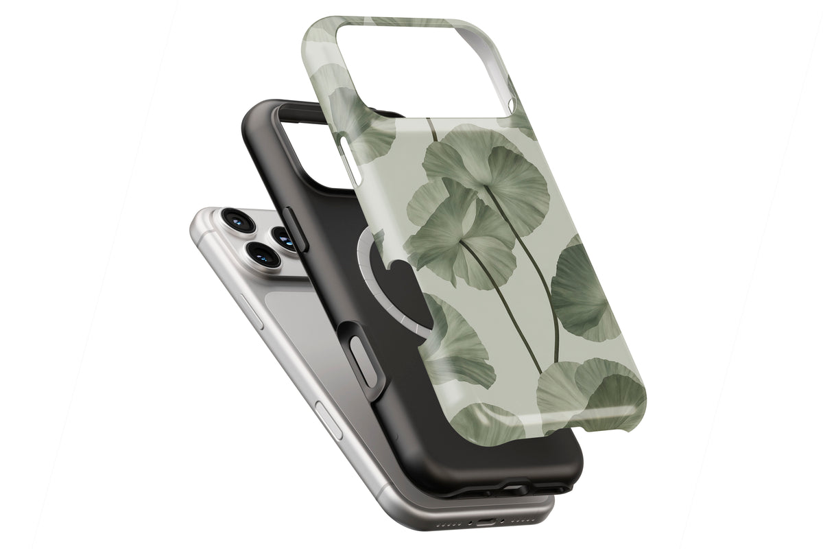 Sage Botanica MagTough phone case compatible with selected iPhone models