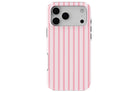 Sleepover Pink Stripe magnetic tough case for iPhone